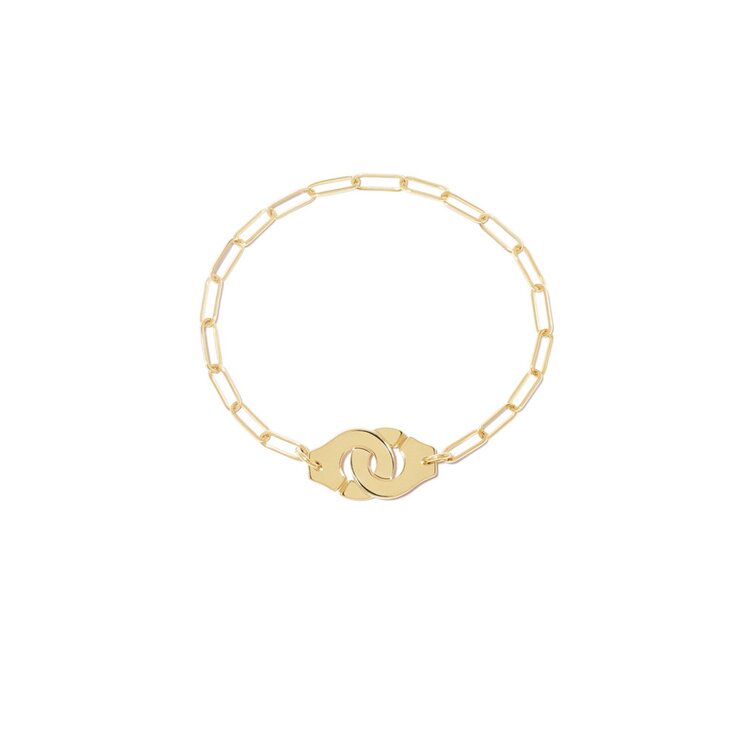 dinh van armband in geel goud 18kt