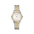 Balmain horloge met een kast in gele pvd-coating op staal, met een wijzerplaat in het parelmoer met  briljant en een diameter van 32 mm - thumb