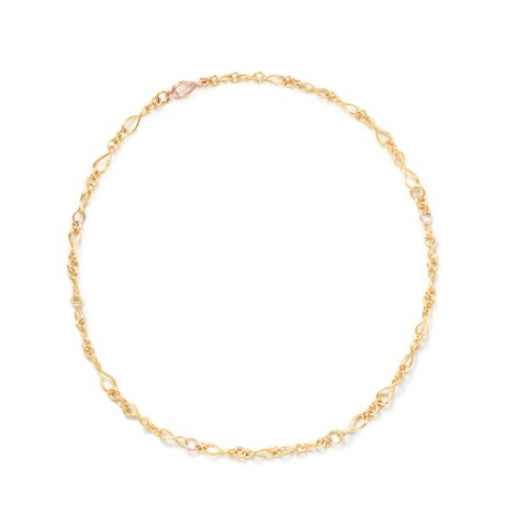 Ole Lynggaard ketting in geel en rosé goud 18kt