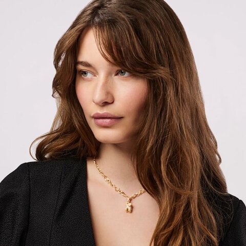 collier Ole Lynggaard en or jaune et rose 18 ct