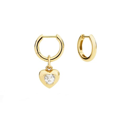 pendentif DoDo en or jaune 9 kt avec saphir
