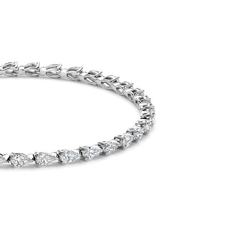 bracelet The Exclusive Collection en or blanc 18 ct avec brillant de 4,25 karaat