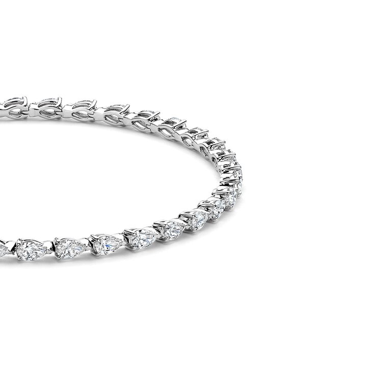 The Exclusive Collection armband in wit goud 18kt met briljant van 4,25 karaat