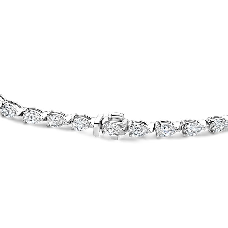 The Exclusive Collection armband in wit goud 18kt met briljant van 4,25 karaat