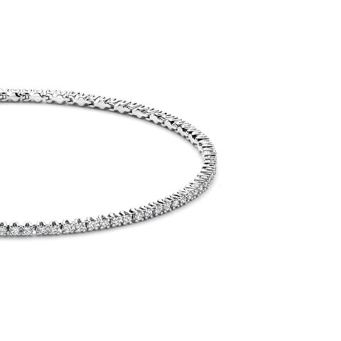 bracelet The Exclusive Collection en or blanc 18 ct avec brillant de 1 carat