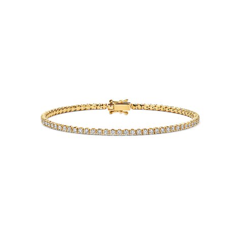 The Exclusive Collection armband in geel goud 18kt met briljant van 1,91 karaat