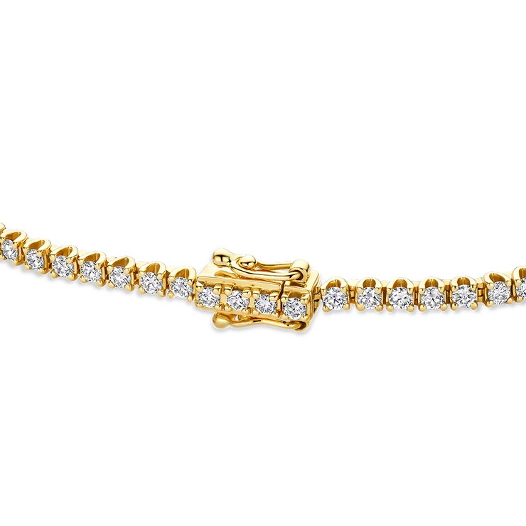 The Exclusive Collection armband in geel goud 18kt met briljant van 1,91 karaat