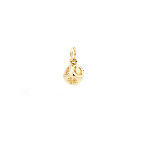 pendentif DoDo en or jaune 9 kt avec tsavorite