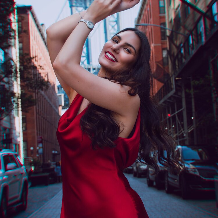 Balmain trendies Eirini