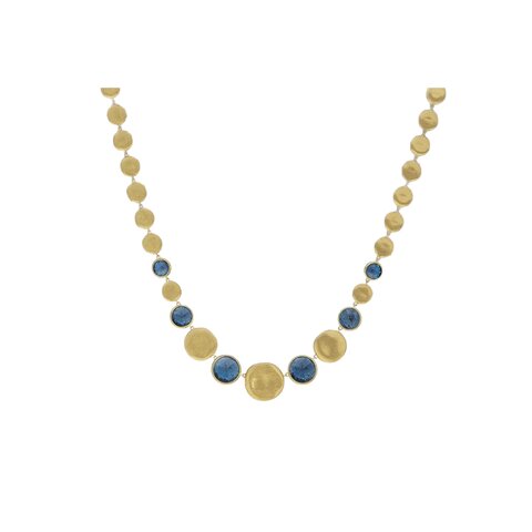 Marco Bicego ketting in geel goud 18kt met topaas london