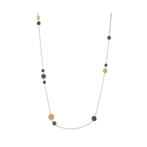 Marco Bicego ketting in geel goud 18kt met topaas london