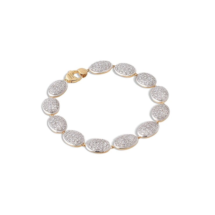 Marco Bicego armband in geel goud 18kt met briljant van 2,47 karaat