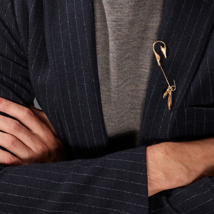 Ole Lynggaard hanger in geel goud 18kt