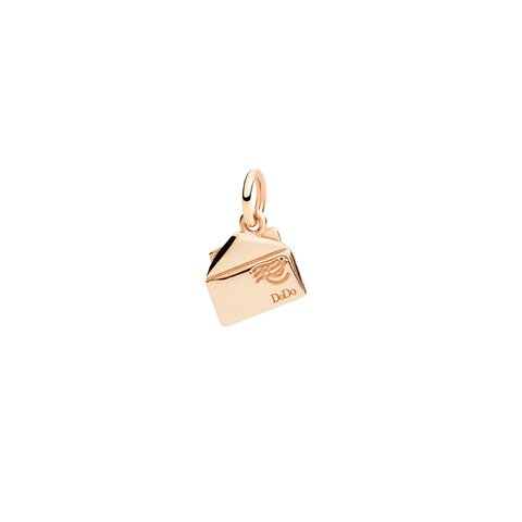 pendentif DoDo en or rose 9 ct avec brillant de 0.02 carat