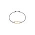 bracelet dinh van en or jaune 18 ct avec perles entouré de briljants de 0,16 karaat - thumb