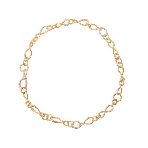 collier Ole Lynggaard en or jaune et rose 18 ct