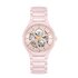 montre Rado avec un boîtier en céramique, un cadran rose et un diamètre de 40 mm - thumb