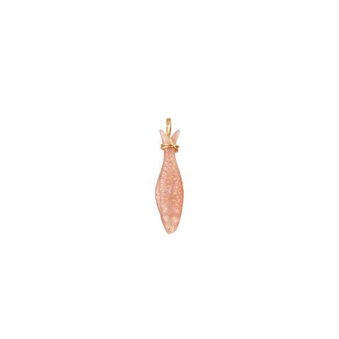 Ole Lynggaard hanger in geel goud 18kt met blush
