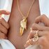 Ole Lynggaard hanger in geel goud 18kt - thumb