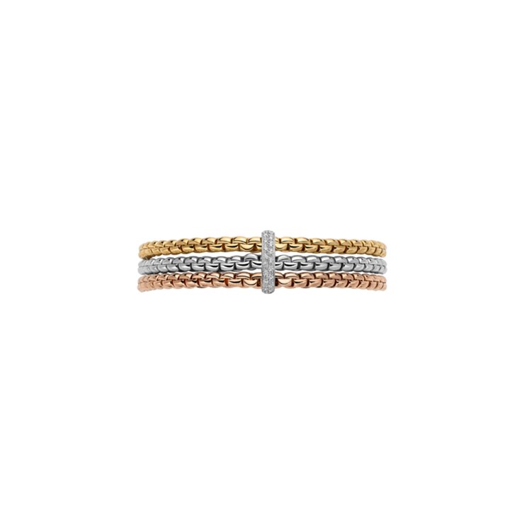 Fope armband met briljant van 0,14 karaat