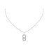 Messika ketting in wit goud 18kt met briljant van 0,55 karaat - thumb