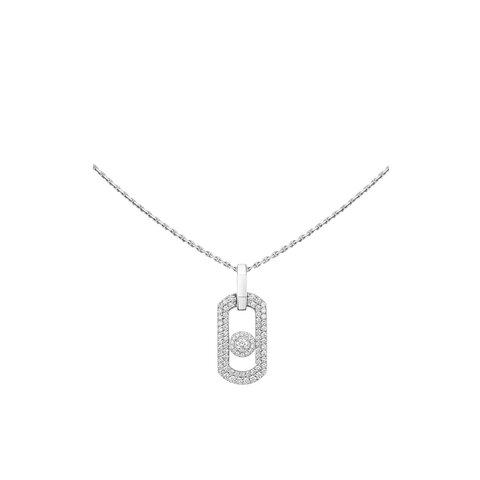 collier Messika en or blanc 18 ct avec brillant de 0.55 carat