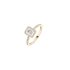 Messika ring in geel goud 18kt met emerald diamant van 0,43 karaat als hoofdsteen omringd door briljanten van 0,32 karaat - thumb