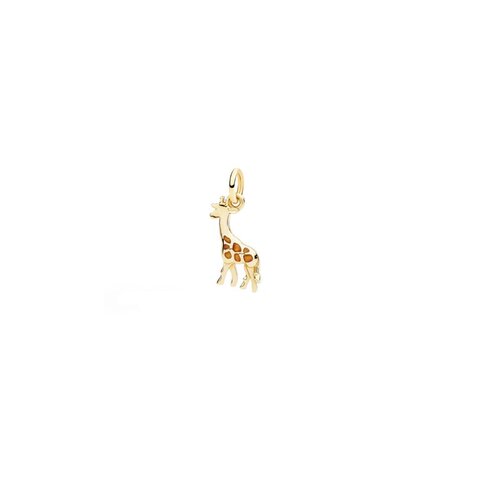 DoDo hanger in geel goud 9 kt met email