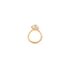 Ole Lynggaard ring in geel goud 18kt met aquamarijn - thumb