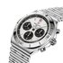 montre Breitling avec un boîtier en acier, un cadran blanc et un diamètre de 42 mm - thumb
