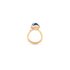 bague Ole Lynggaard en or jaune 18 ct avec topaze bleu london - thumb
