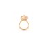bague Ole Lynggaard en or jaune 18 ct avec quartz rutile entouré de briljants de 0,05 karaat - thumb
