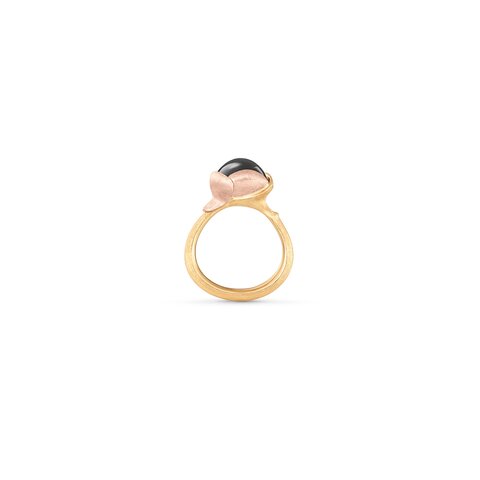 Ole Lynggaard ring in geel goud 18kt met maansteen