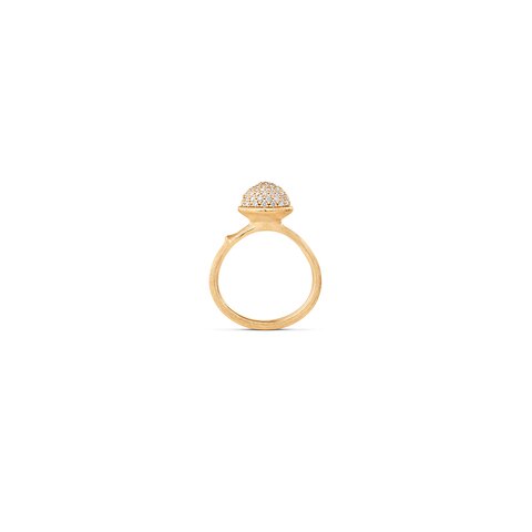 Ole Lynggaard ring in geel goud 18kt met briljant van 0,40 karaat