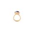 bague Ole Lynggaard en or jaune 18 ct avec pierre de lune entouré de briljants de 0,05 karaat - thumb