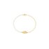 bracelet dinh van en or jaune 18 ct avec perles - thumb