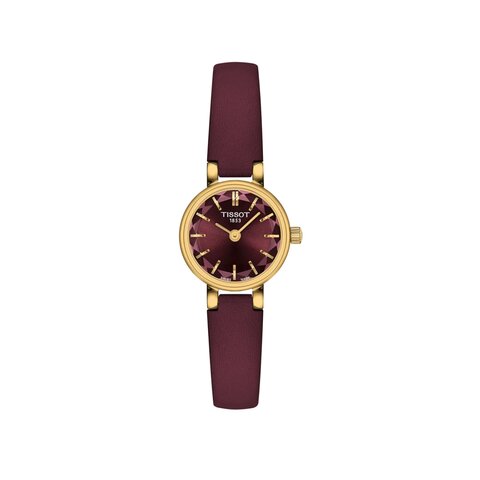 Tissot horloge met een kast in gele pvd-coating