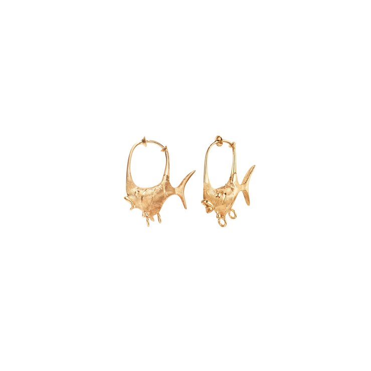 boucles d'oreilles Ole Lynggaard en or jaune 18 ct