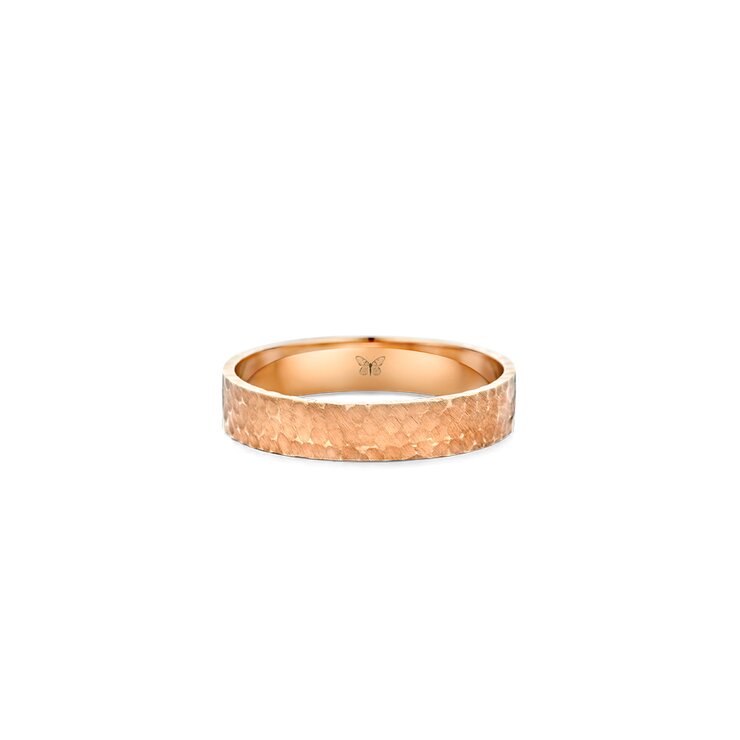 The Exclusive Collection trouwring in rosé goud 18kt