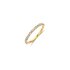 The Exclusive Collection trouwring in geel goud 18kt met briljant van 0,30 karaat - thumb