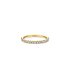 The Exclusive Collection trouwring in geel goud 18kt met briljant van 0,30 karaat - thumb