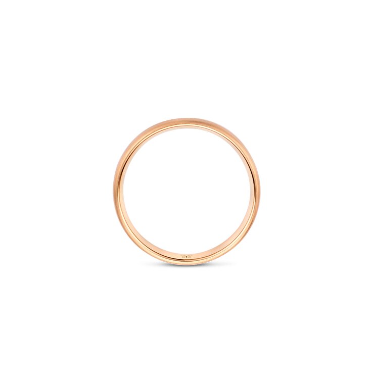 The Exclusive Collection trouwring in rosé goud 18kt