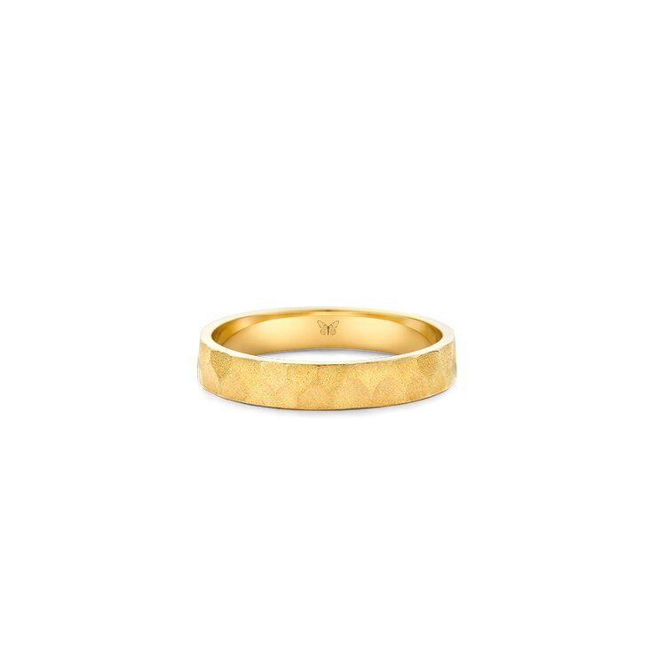 The Exclusive Collection trouwring in geel goud 18kt