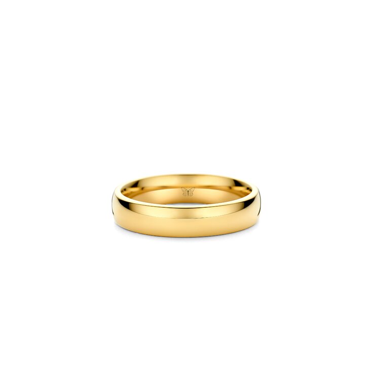 The Exclusive Collection trouwring in geel goud 18kt