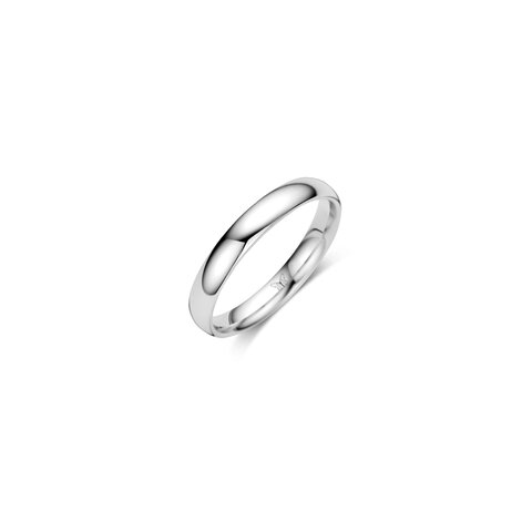 The Exclusive Collection trouwring in wit goud 18kt