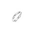 The Exclusive Collection trouwring in wit goud 18kt - thumb