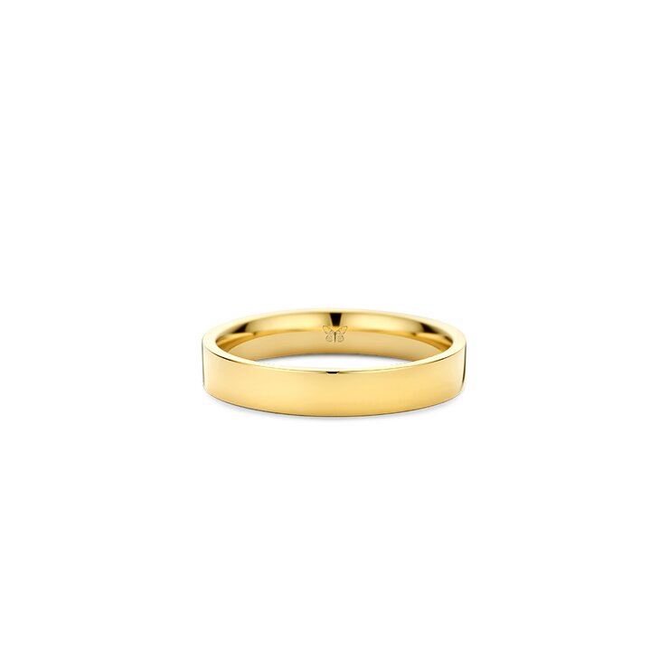 The Exclusive Collection trouwring in geel goud 18kt