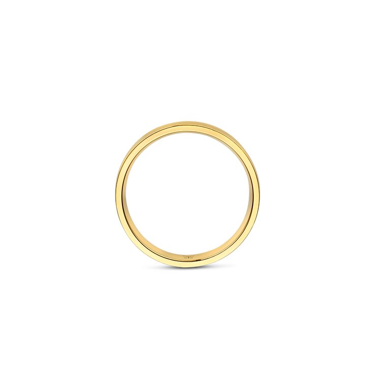 The Exclusive Collection trouwring in geel goud 18kt