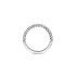 The Exclusive Collection trouwring in wit goud 18kt met briljant van 0,42 karaat - thumb