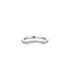 The Exclusive Collection trouwring in wit goud 18kt met briljant van 0,32 karaat - thumb